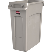 Contenants Slim Jim avec canaux de ventilation, De bureau, Poly&eacute;thyl&egrave;ne, 16 gal. US OCP Construction Supplies