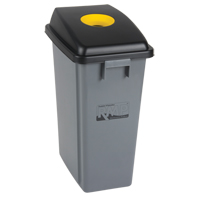 Bac &agrave; d&eacute;chets et de recyclage, Plastique, 16 gal. US OCP Construction Supplies