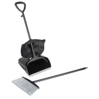 Lobby Dust Pan & Broom, Plastic OCP Construction Supplies