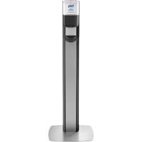 Messenger ES8 Silver Panel Floor Stand with Dispenser OCP Construction Supplies