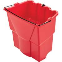 Seau optionnel Wavebrake pour eau sale, Capacit&eacute; de 4.5 gal. US (18 pintes), Rouge OCP Construction Supplies