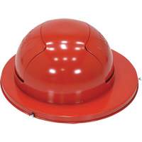 Drum Waste Disposal Top, Dome Lid, Metal, Fits Container Size: 23-1/2" Dia. OCP Construction Supplies