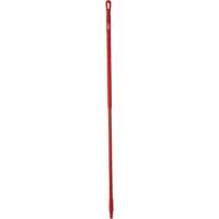 Handle, Broom/Scraper/Squeegee, Red, Ergonomic, 59" L OCP Construction Supplies