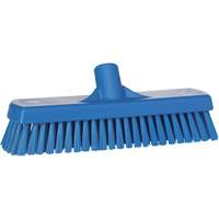 Brosse &agrave; r&eacute;curer pour planchers et murs, Crins Ferme, 12", Polyester, Bleu OCP Construction Supplies