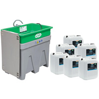 Ensemble de d&eacute;marrage pour lavage de pi&egrave;ces Maxi BIO-CIRCLE, Plastique OCP Construction Supplies
