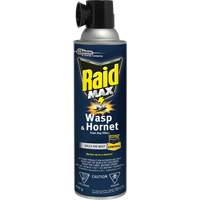 Raid&reg; Max&reg; Wasp & Hornet Foam Bug Killer, 500 g, Aerosol Can, Solvent Base OCP Construction Supplies