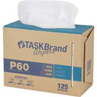 Chiffons de premi&egrave;re qualit&eacute; P60 TaskBrand, Tout usage, 16-3/4" lo x 8-1/4" la OCP Construction Supplies