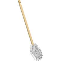 HD Toilet Brush with Wire Centre, 20" L, Polypropylene Bristles, Yellow OCP Construction Supplies