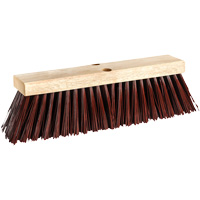 Barn & Street Push Broom, 16", X-Coarse, Polypropylene Bristles OCP Construction Supplies