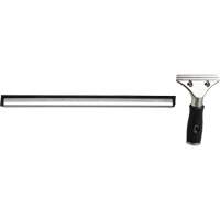 Raclette &agrave; fen&ecirc;tres avec manche, 14", Caoutchouc, Cadre Acier inoxydable OCP Construction Supplies