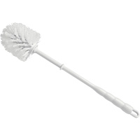 Bowl Brush, 15-1/2" L, Polypropylene Bristles, Red/White OCP Construction Supplies