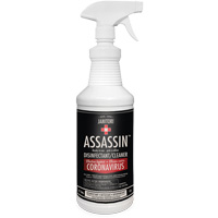 Janitori Assassin Ready-to-Use Disinfectant Cleaner, 1 L, Trigger Bottle OCP Construction Supplies