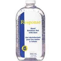 Response&reg; Hand Sanitizer Gel with Aloe, 950 ml, Refill, 70% Alcohol OCP Construction Supplies