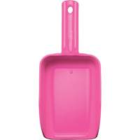 Small Hand Scoop, Plastic, Pink, 32 oz. OCP Construction Supplies