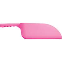 Large Hand Scoop, Plastic, Pink, 82 oz. OCP Construction Supplies