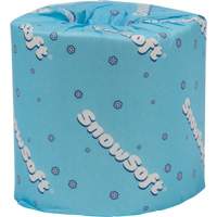 Papier hygi&eacute;nique de premi&egrave;re qualit&eacute; Snow Soft, 2 Pli, 420 Feuilles/Rouleu, Longueur 122', Blanc OCP Construction Supplies