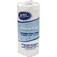 Essuie-tout pour cuisines de premi&egrave;re qualit&eacute; Snow Soft, 2 Pli, 70 Feuilles/rouleau, 8" la, 11" lo OCP Construction Supplies