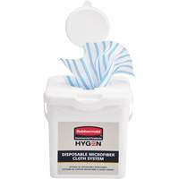 Seau de chargement pour chiffons microfibres, Blanc OCP Construction Supplies