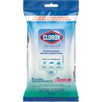 Lingettes d&eacute;sinfectantes On the Go, 15 lingettes OCP Construction Supplies