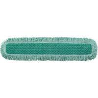 Tampon avec frange pour vadrouille &agrave; &eacute;pousseter Hygen, Style Boucles et crochets, Microfibre, 40" lo x 9" la OCP Construction Supplies