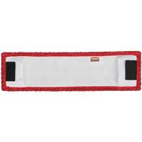 Adaptable Flat Mop Pad, Finishing, Microfibre, 5-1/2" x 19-1/2" OCP Construction Supplies