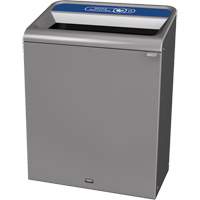 Conteneur pour d&eacute;chets de recyclage m&eacute;lang&eacute;s Configure, Vrac, Acier, 45 gal. US OCP Construction Supplies