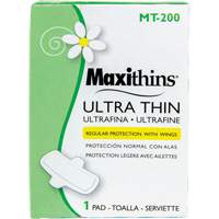 Serviettes Maxi Maxithins ultra minces avec ailes OCP Construction Supplies