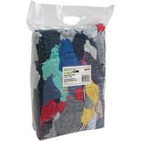 Recycled Material Wiping Rags, Cotton, Mix Colours, 10 lbs. OCP Construction Supplies