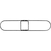 Clipper Dust Mop Frame, 36", Metal OCP Construction Supplies