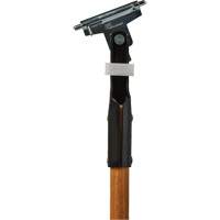Clipper Dust Mop Handle, Wood, Quick-Connect Tip, 1" Diameter, 60" Length OCP Construction Supplies