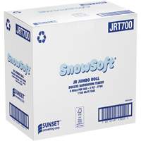 Papier hygi&eacute;nique de luxe Snowsoft, Rouleau G&eacute;ant, 2 Pli, Blanc OCP Construction Supplies