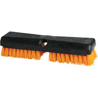 Cleaning Brush, 10" L, Polypropylene Bristles, Black/Red OCP Construction Supplies