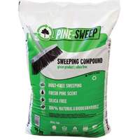 Pine Sweep Biodegradable Sweeping Compound, Bag, 44 lbs. (20 kg) OCP Construction Supplies
