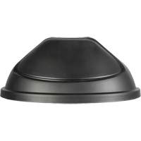 Couvercle pour poubelle demi-ronde, Couvercle demi-rond, Poly&eacute;thyl&egrave;ne OCP Construction Supplies