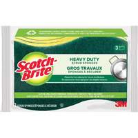 Scotch-Brite&reg; Heavy Duty Scrub Sponge, Scrubbing, 2-3/5" W x 4-2/5" L OCP Construction Supplies