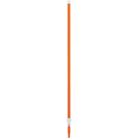 Handle, Broom/Brush/Dust Mop/Pad Holder/Scraper/Squeegee/Wet Mop, Orange, Telescopic, 62" - 109-2/5" L OCP Construction Supplies