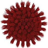 HyDrive Round Drill Brush, Extra Stiff Bristles, 3-1/10" Long, Red OCP Construction Supplies