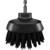 HyDrive Round Drill Brush, Extra Stiff Bristles, 3-1/10" Long, Black OCP Construction Supplies