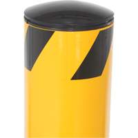 Bollard, Steel, 42" H x 5-1/2" W, Yellow OCP Construction Supplies