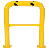 High Profile Machinery Guards, 3' W x 3.5' H, Yellow OCP Construction Supplies