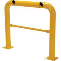 High Profile Machinery Guards, 4' W x 3.5' H, Yellow OCP Construction Supplies