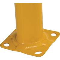 High Profile Machinery Guards, 4' W x 3.5' H, Yellow OCP Construction Supplies