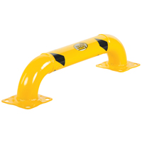 Low Profile Rack Guards, 3' W x 0.75' H, Yellow OCP Construction Supplies