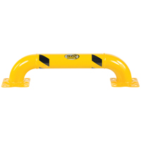 Low Profile Rack Guards, 3' W x 0.75' H, Yellow OCP Construction Supplies