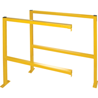 Protecteurs de p&eacute;rim&egrave;tre - Style tubulaire, 48" la x 49-1/2" h, Jaune OCP Construction Supplies