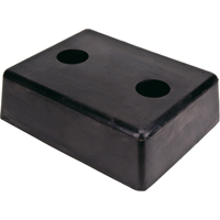 Molded Dock Bumpers, Rubber, 13" W x 4" D x 10" H OCP Construction Supplies