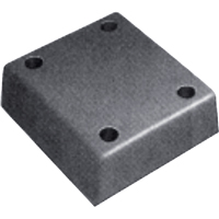 Molded Rubber Dock Guards, Rubber, 13" W x 4" D x 12" H OCP Construction Supplies