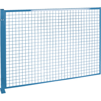 Protecteurs de p&eacute;rim&egrave;tre - Style treillis m&eacute;tallique, 4' h x 8' la, Bleu OCP Construction Supplies