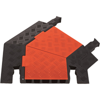 Protecteur de c&acirc;ble pour usage g&eacute;n&eacute;ral &agrave; 5 canaux Guard Dog, virage &agrave; droite OCP Construction Supplies