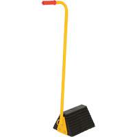 Ergo Handle Wheel Chock, 9-1/4" x 8" x 6", Black OCP Construction Supplies